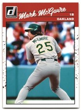 2023 Donruss Retro Mark McGwire #264 Oakland Athletics