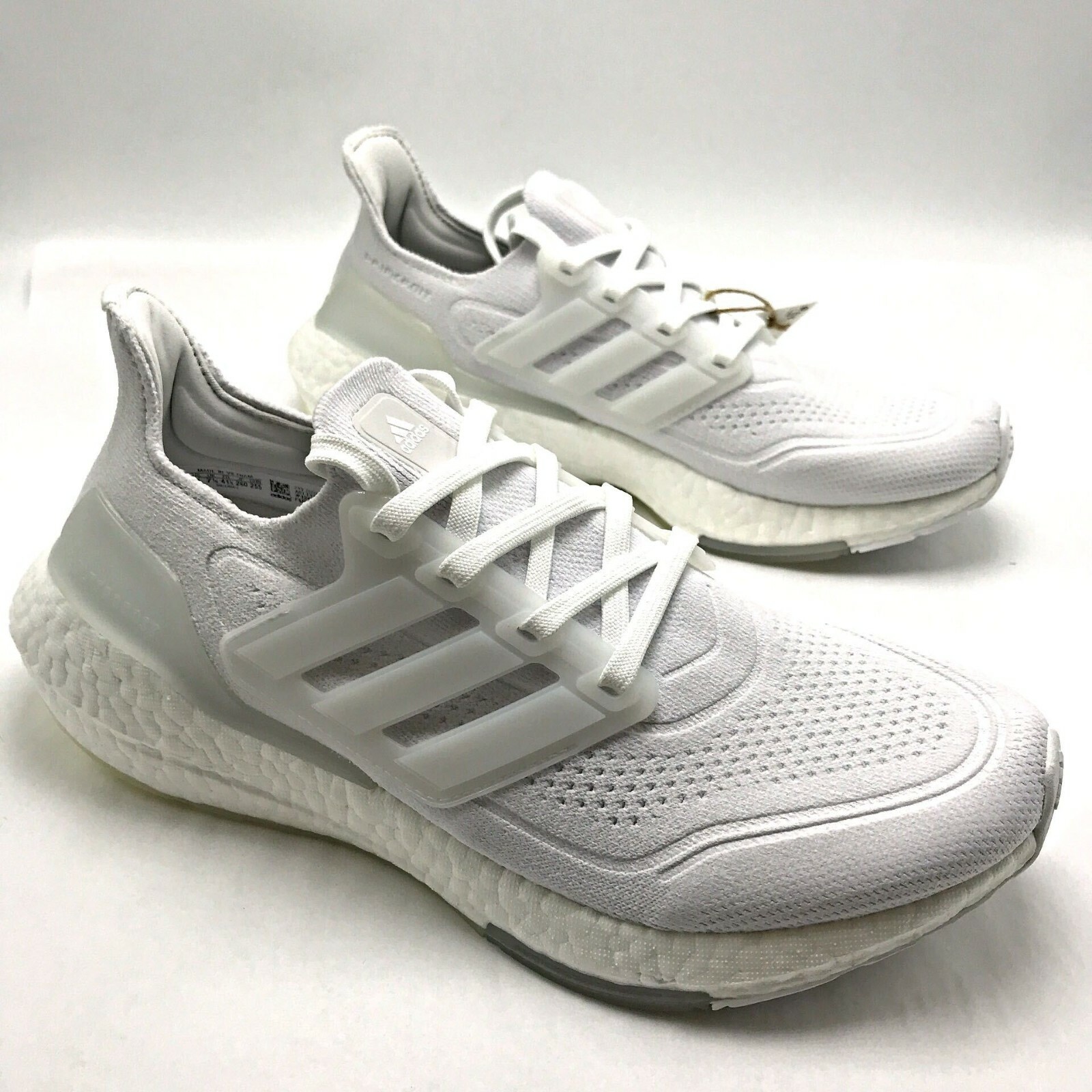 ADIDAS Ultra Boost 21 Triple White FY0379 Men's Running shoes sz 8-11