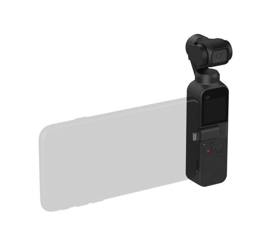 DJI Osmo Pocket Handheld 3-Axis Stabilizer Camera-DJI Certified Refurbished