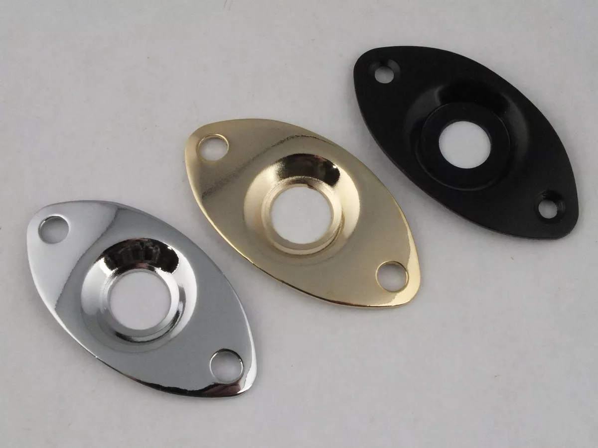 Oval jack plate outlet