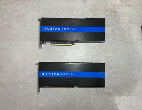 AMD Radeon Pro V340 16GB – Open Never Used – Dual WX 8200 BIOS – CAD / Gaming - Foto 2 di 3