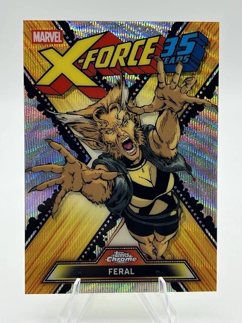 Feral - 2026 Topps Chrome Marvel Comics XF-06 X-Force 35th Anniversary A119