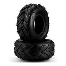 ATV UTV Tires, 4-Ply Super Mud ATV All-Terrain Tires for 145/70-6 Z-120-2 Pcs