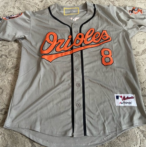 Cal Ripken Jr Orioles 2001 Gray Jersey Mens Large L - Picture 2 of 2