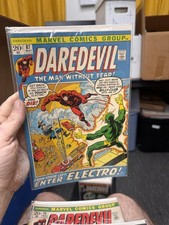 Vintage Daredevil #87 Marvel Comics 1972 Bronze Age Enter Electro Classic Cover