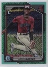 2024 Bowman Chrome Prospects Mega Box Aqua Mojo Refractor /299 Adriel Radney ms9