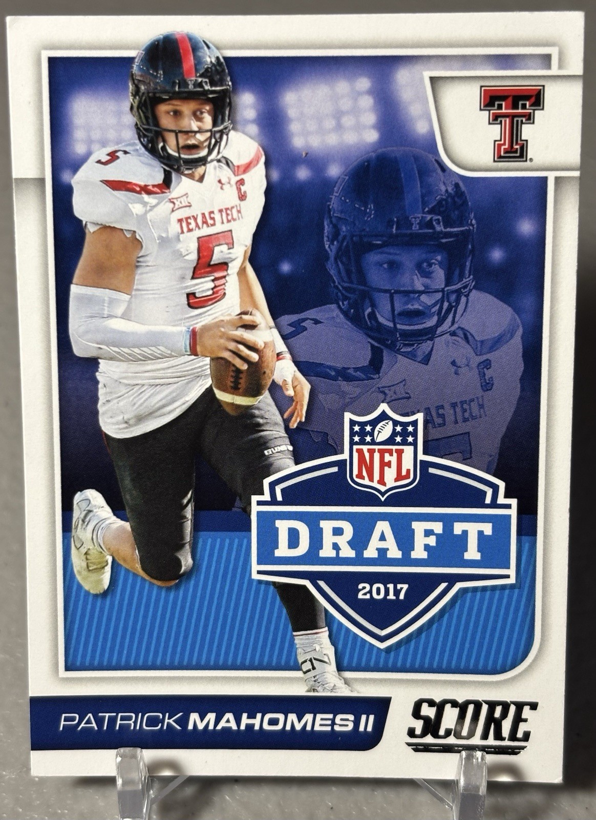 2017 Panini Score NFL Draft Patrick Mahomes II #2 (RC) Chiefs 🔥🔥