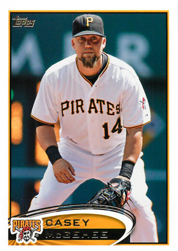 2012 Topps Update Baseball #US101 Casey McGehee - Picture 1 of 2