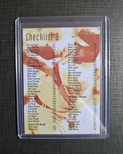 1995 Fleer 595 Checklist 2: 122-245 Chicago White Sox/Cleveland Indians/Kansas