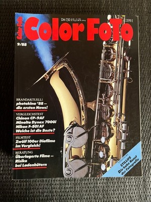 Color Foto | 9/1988 | Zeitschrift, Magazin |  