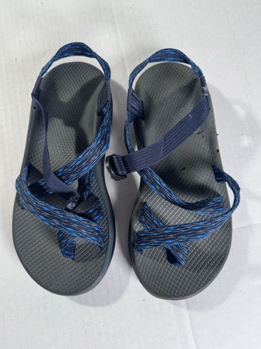 Chaco Sandalo Classico con Cinturino Regolabile Uomo Taglia 9 - Blu - Foto 8 di 10