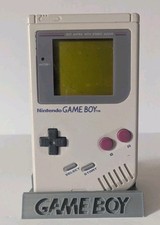 Nintendo Game Boy Grey Handheld System - Grey with 3D-Printed Stand