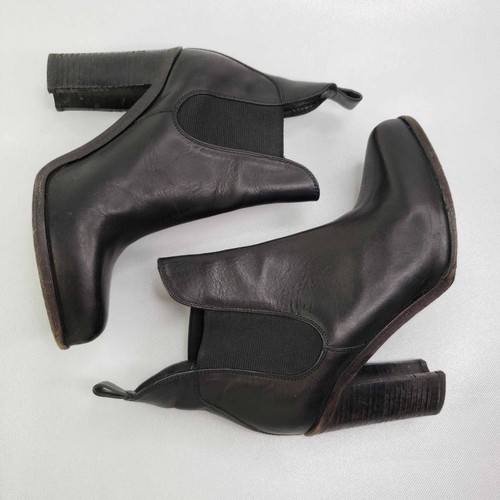 Rag & Bone schwarze Leder Chelsea Boots Stanton Damengröße 37,5 US 7,5 - Bild 4 von 10