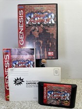 Super Street Fighter II (Sega Genesis, 1993) CIB W/Manual & Reg Card Tested
