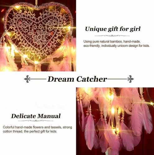 Dream Catcher Dreamcatcher Boys Girls Gift Present Fair Trade Beads Feather - Picture 6 of 12