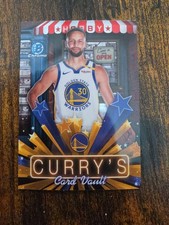 2025-2026 Bowman Chrome Steph Curry HS-2 Hobby Stars Curry’s Card Vault 🔥🔥🔥