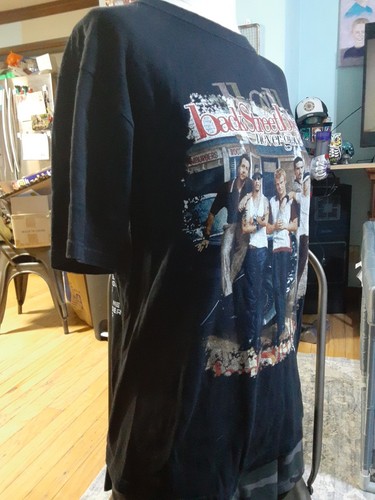 Maglietta Vintage Backstreet Boys 2005 Never Gone Concert Tour Adulto Medium - Foto 4 di 5