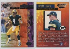 1999 Pacific Revolution Three-Deep Zone Silver /99 Brett Favre #6 HOF