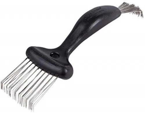 The Brush Cleaner - Olivia Garden 2-in-1 Haarbürstenrechen - Schwarz (BC-2) - Bild 6 von 6