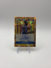 2025 Topps Chrome Adem Bona Next Stop Signatures Orange Refractor Auto 24/25 RC