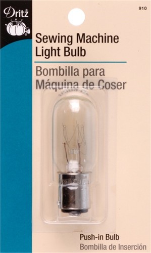 Dritz 910 Sewing Machine Light Bulb-Push-In Base - Picture 1 of 1