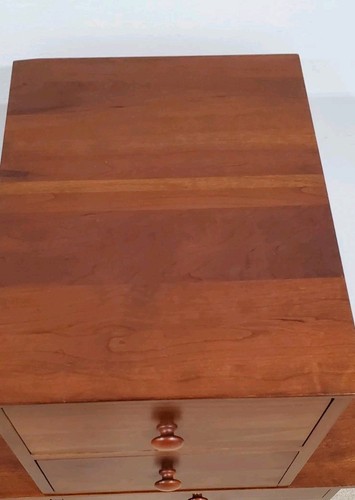 Ethan Allen American Impressions Step Wall Two Drawer Unit Cherry 24-9306 #224 - Picture 7 of 13