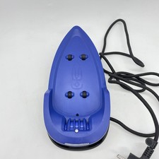 Rowenta Freemove DE5010 Kabelloses Dampfbügeleisen, Blau/Schwarz