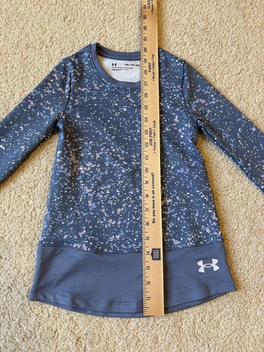 Girls Under Armour Fitted Shirt Leggings Set Youth XS - Picture 2 of 9