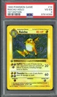 Pokemon Base Set 1st Edition Shadowless Raichu 14/102 PSA 4