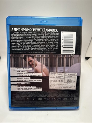 The Master (Blu-ray, 2012) Tested Paul Thomas Anderson! Fast Shipping! - Bild 2 von 6