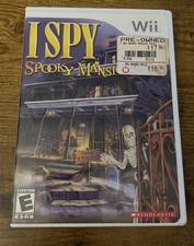 1 I Spy: Spooky Mansion CIB W/ Manual - Wii