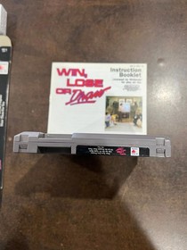 Win Lose or Draw Nintendo NES Complete CIB - Minty!