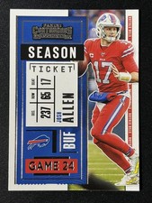 2020 Panini Contenders #90 Josh Allen Buffalo Bills Football Card