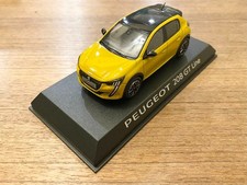1/43 Peugeot Norev 208 Faro Yellow Minicar