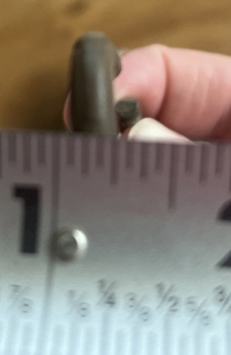 Viktorianische Gusseisen Bügel 4 Zoll dekorativ - Bild 8 von 9