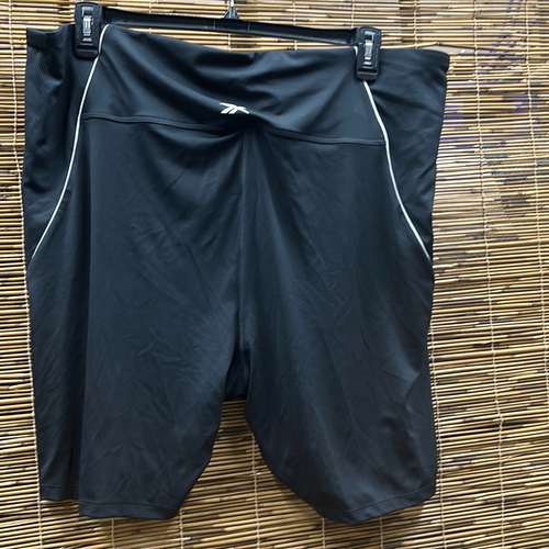Reebok Übergröße Workout Ready hoch geschnittene Fahrradshorts Größe 2X - Bild 3 von 3