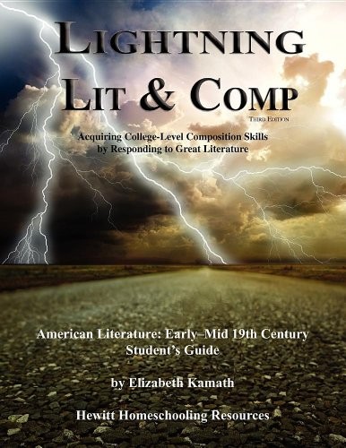 LIGHTNING LIT & COMP: AMERICAN LIT EARLY-MID 19TH CENTURY By Elizabeth Kamath VG - Picture 1 of 1