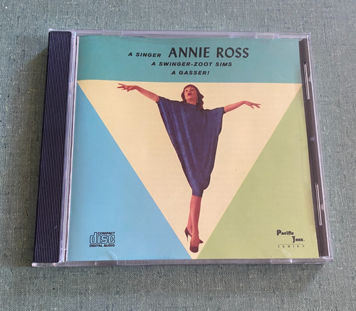 Annie Ross and Zoot Sims - A Gasser! CD 1959 Pacific Jazz Vocal - Ships Free - Bild 1 von 4