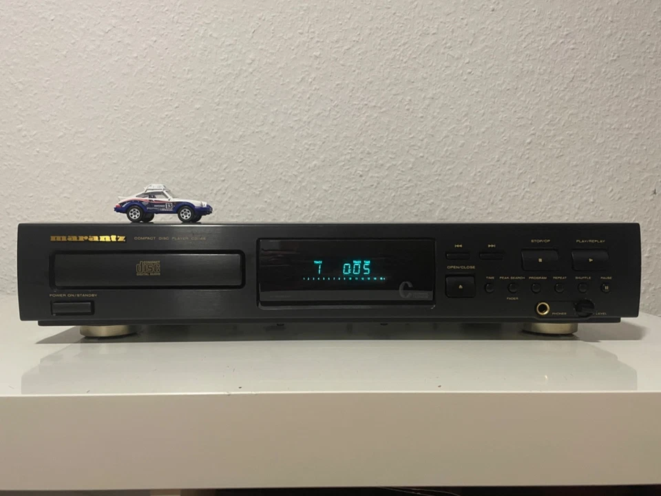MARANTZ CD46 , Neuer Laser, GEWARTET, gereinigt, Fernbedienung, Kopfhörerausgang - Bild 2 von 4