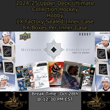 Victor Hedman 2024-25 Upper Deck Ultimate Hockey 1X Case 8X Box BREAK #3
