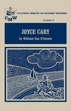 Joyce Cary by William Van O'Connor (English) Paperback Book