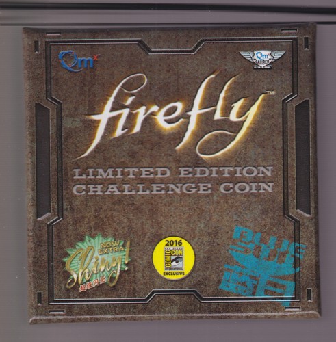 FIREFLY Challenge Coin edizione limitata "NEVER FORG SERENITY VALLEY" originale - Foto 2 di 4