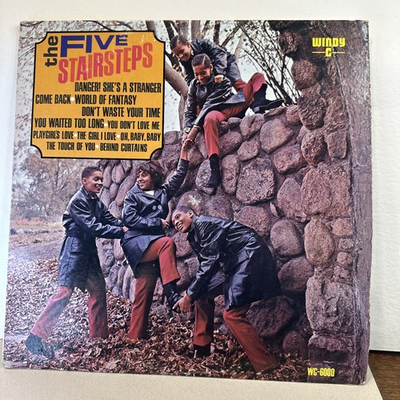 #ad The Five Stairsteps Self Titled 1967 LP Mono Windy C WC 6000 Funk Soul G $24.00
