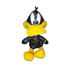 Looney Tunes Sticker Bomb Daffy Duck Stuffed Animal Plush 7"