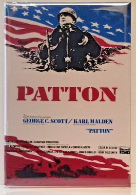 Patton MAGNET 2''x3'' Refrigerator Locker Movie Poster FREE SHIPPING