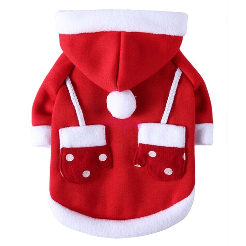 Soft Fleece Dog Clothes Winter Pet Jumpsuit Pajamas Four Legs Warm Puppy Coat - Picture 50 of 51