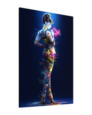 Audrey Hepburn Leinwand Bild Wanddeko Canvas Actress Ikone Frauen Friseursalon