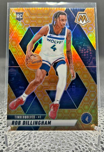 Rob Dillingham 2024-25 Panini Mosaic Honeycomb Rookie RC #218