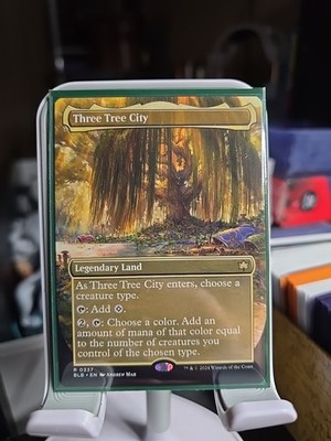 Three Tree City (Borderless) (0337) Bloomburrow Regular
