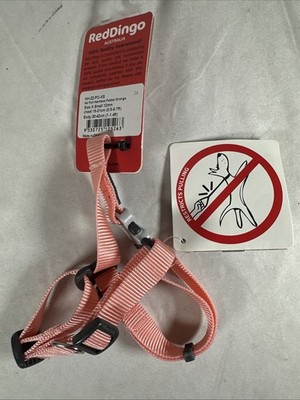 RedDingo Dog No-Pull Harness Pastel Orange - Size X-Small NEW